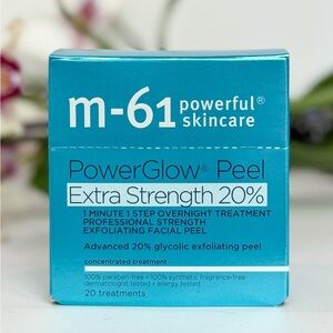 m-61 PowerGlow Peel Extra Strength 20% – 20 Treatments $78 Retail